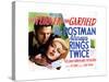 The Postman Always Rings Twice, Lana Turner, John Garfield, 1946-null-Stretched Canvas