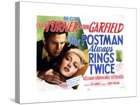 The Postman Always Rings Twice, Lana Turner, John Garfield, 1946-null-Stretched Canvas