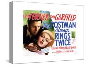 The Postman Always Rings Twice, Lana Turner, John Garfield, 1946-null-Stretched Canvas