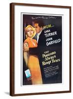 The Postman Always Rings Twice, Lana Turner, John Garfield, 1946-null-Framed Art Print