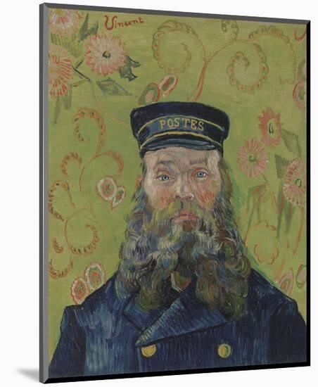 The Postman (Joseph-Etienne Roulin), 1889-Vincent van Gogh-Mounted Art Print