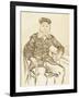 The Postman Joseph Roulin, 1888-Vincent van Gogh-Framed Giclee Print