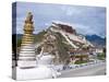 The Potala Palace Former Chief Residence of the Dalai Lama, Lhasa, Tibet, China, Asia-Michael Runkel-Stretched Canvas