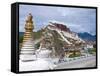 The Potala Palace Former Chief Residence of the Dalai Lama, Lhasa, Tibet, China, Asia-Michael Runkel-Framed Stretched Canvas