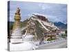 The Potala Palace Former Chief Residence of the Dalai Lama, Lhasa, Tibet, China, Asia-Michael Runkel-Stretched Canvas