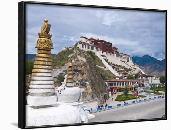 The Potala Palace Former Chief Residence of the Dalai Lama, Lhasa, Tibet, China, Asia-Michael Runkel-Framed Photographic Print