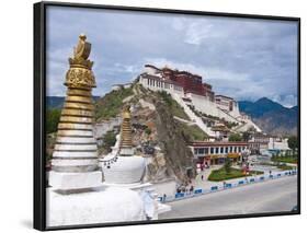 The Potala Palace Former Chief Residence of the Dalai Lama, Lhasa, Tibet, China, Asia-Michael Runkel-Framed Photographic Print