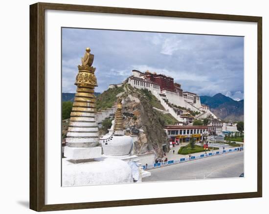 The Potala Palace Former Chief Residence of the Dalai Lama, Lhasa, Tibet, China, Asia-Michael Runkel-Framed Photographic Print