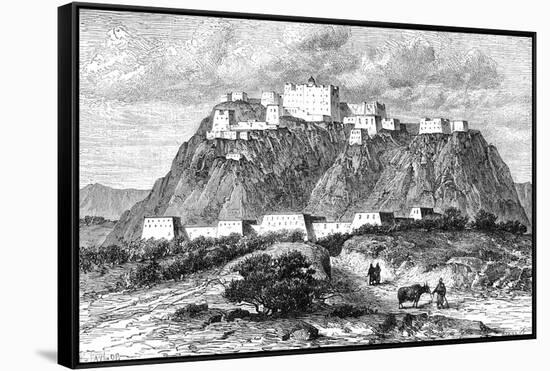 The Potala Palace in Lhasa, Tibet, in the 17th Century-null-Framed Stretched Canvas