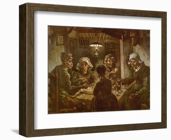 The Potato Eaters, 1885-Vincent van Gogh-Framed Giclee Print