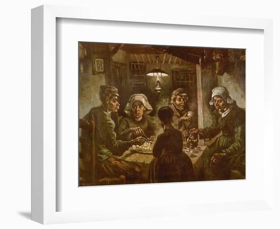 The Potato Eaters, 1885-Vincent van Gogh-Framed Giclee Print