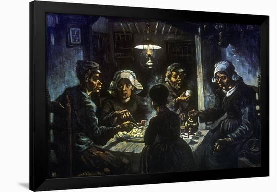 The Potato Eaters, 1885-Vincent van Gogh-Framed Premium Giclee Print