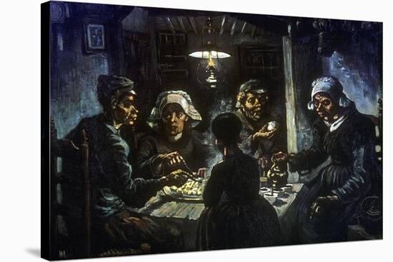 The Potato Eaters, 1885-Vincent van Gogh-Stretched Canvas