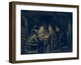 The Potato Eaters, 1902-Jozef Israels-Framed Giclee Print