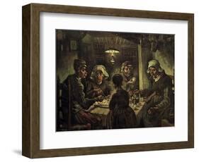 The Potato Eaters-Vincent van Gogh-Framed Giclee Print