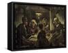 The Potato Eaters-Vincent van Gogh-Framed Stretched Canvas