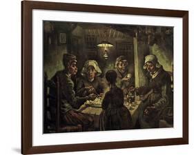 The Potato Eaters-Vincent van Gogh-Framed Giclee Print