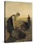 The Potato Harvest-Ernest Masson-Stretched Canvas