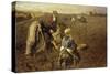 The Potato Harvest-Herman Hartwich-Stretched Canvas