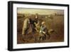 The Potato Harvest-Herman Hartwich-Framed Giclee Print