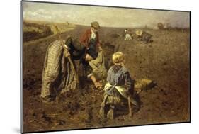 The Potato Harvest-Herman Hartwich-Mounted Giclee Print