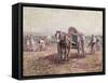 The Potato Pickers-Harry Fidler-Framed Stretched Canvas