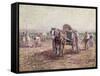 The Potato Pickers-Harry Fidler-Framed Stretched Canvas