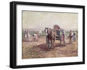 The Potato Pickers-Harry Fidler-Framed Giclee Print