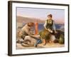 The Potter's Courtship, C.1886-Arthur Hughes-Framed Giclee Print