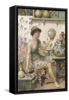 The Potter's Daughter-William Stephen Coleman-Framed Stretched Canvas