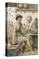 The Potter's Daughter-William Stephen Coleman-Stretched Canvas