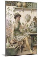 The Potter's Daughter-William Stephen Coleman-Mounted Giclee Print