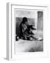 The Potter, Santa Clara, C.1905 (B/W Photo)-Edward Sheriff Curtis-Framed Giclee Print