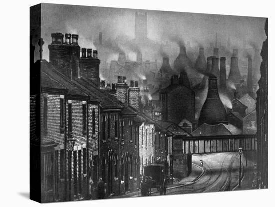 The Potteries, 1926-Edgar & Winifred Ward-Stretched Canvas