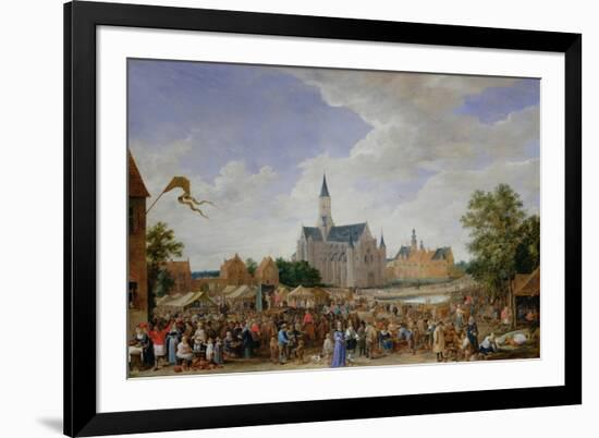 The Potters' Fair at Ghent-David Teniers the Younger-Framed Giclee Print