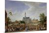 The Potters' Fair at Ghent-David Teniers the Younger-Mounted Giclee Print