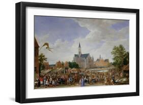 The Potters' Fair at Ghent-David Teniers the Younger-Framed Premium Giclee Print