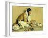 The Pottery Maker-Eanger Irving Couse-Framed Giclee Print