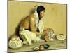 The Pottery Maker-Eanger Irving Couse-Mounted Giclee Print