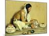 The Pottery Maker-Eanger Irving Couse-Mounted Giclee Print