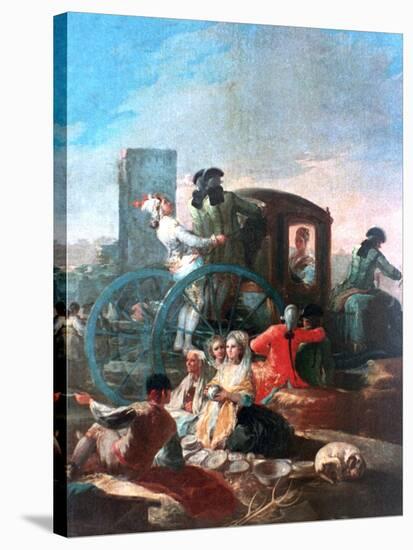 The Pottery Vendor, 1778-Francisco de Goya-Stretched Canvas