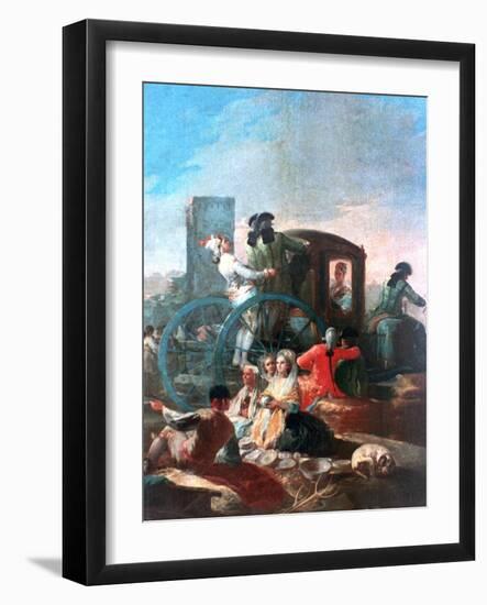 The Pottery Vendor, 1778-Francisco de Goya-Framed Giclee Print
