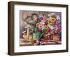 The Potting Bench-Barbara Mock-Framed Giclee Print