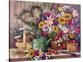 The Potting Bench-Barbara Mock-Stretched Canvas