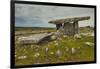 The Poulnabrone dolmen, prehistoric slab burial chamber, The Burren, County Clare, Munster, Republi-Nigel Hicks-Framed Photographic Print