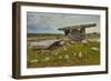 The Poulnabrone dolmen, prehistoric slab burial chamber, The Burren, County Clare, Munster, Republi-Nigel Hicks-Framed Photographic Print