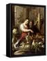 The Poulterer's Shop (Oil on Canvas)-Frans Snyders Or Snijders-Framed Stretched Canvas