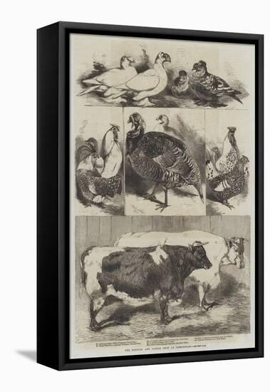 The Poultry and Cattle Show at Birmingham-Harrison William Weir-Framed Stretched Canvas