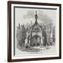 The Poultry-Cross, at Salisbury, Restored-null-Framed Giclee Print