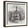 The Poultry-Cross, at Salisbury, Restored-null-Framed Giclee Print